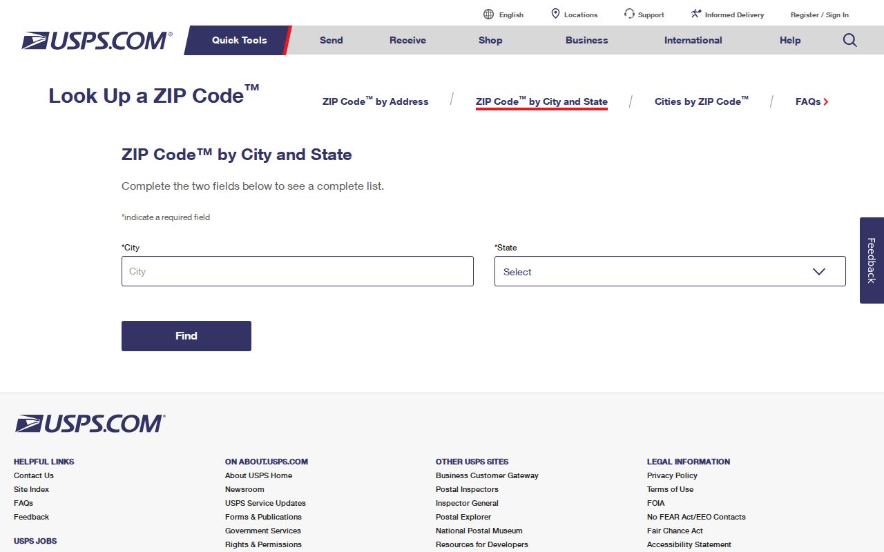 West Springfield ZIP code USPS city and state lookup